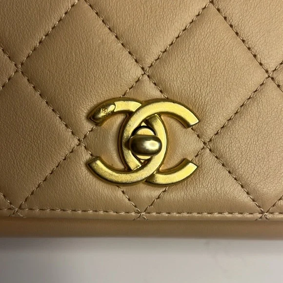 CHANEL Pearl Boy Chain Pink Mini Flap Bag - Picture 12 of 16